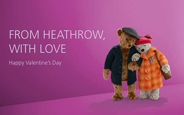 Love passes through Heathrow every day