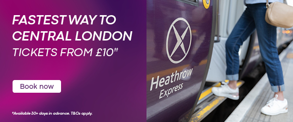 FASTEST WAY TO CENTRAL LONDON | TICKETS FROM £10 | Book now | Available 30+ days in advance. T&Cs apply.