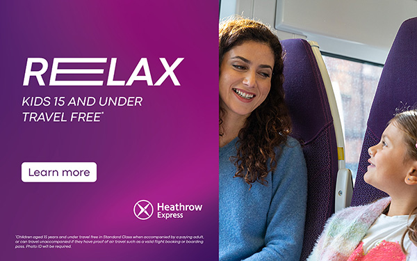RELAX | KIDS 15 AND UNDER TRAVEL FREE* | Learn more
