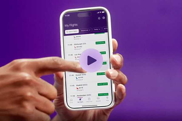 Your journey starts with the Heathrow app