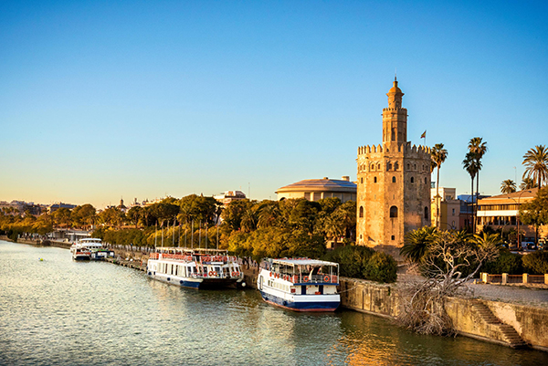 Direct daily flights to Seville